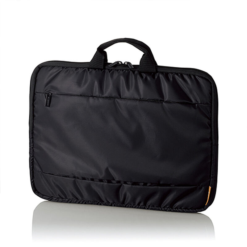 ハンドル付インナーバッグ/前面ポケット/13.3inch/ブラック BM-IBH13BK