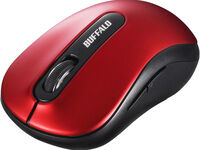 無線 5ボタン BlueLEDマウス レッド BSMBW310RD
