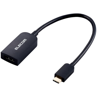 USB Type-C映像変換アダプタ/USB Type-C to HDMI/30Hz/ブラック AD-CHDMIBK2