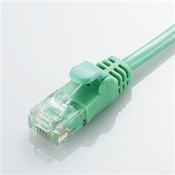 富士通 WEB MART | CAT6準拠 GigabitやわらかLANケーブル 3m(グリーン