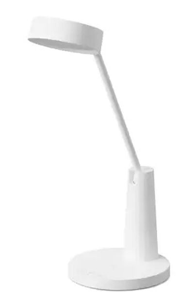 LEDデスクライト Qi充電シリーズ 平置きタイプ 調光・調色 ホワイト LDL-QF02DL-W