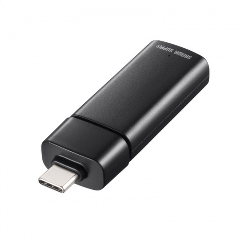 USB 5Gbps Type-C カードリーダー ADR-5TCMSD1BK