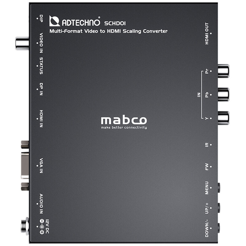 マルチフォーマット入力対応HDMIスケーリングコンバーター SCHD01