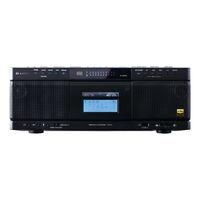 AUREXハイレゾ対応SD/USB/CDラジオカセットレコーダー（ブラック） TY-AK21(K)
