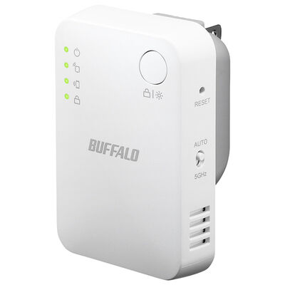 無線LAN中継機 11ac/n/g/b 866+300Mbps エアステーション ハイパワー コンパクトモデル WEX-1166DHPS
