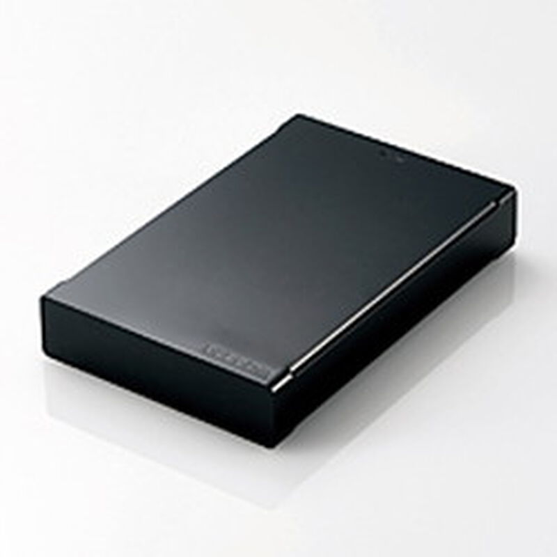 e:DISKポータブルハードディスク/USB3.0/2TB/Black ELP-CED020UBK