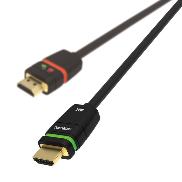 富士通 WEB MART | 18Gbps対応 ロック機構付きHDMIケーブル 100m AHL