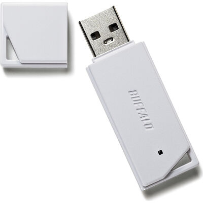 USB2.0 どっちもUSBメモリー 32GB ホワイト RUF2-KR32GA-WH