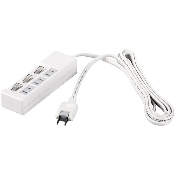 富士通 WEB MART | 2ピン式電源タップ 3個口タイプ 雷サージ防止/個別
