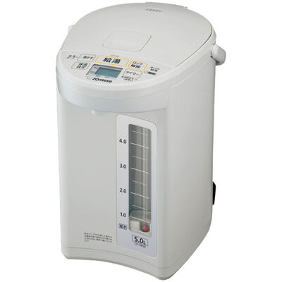 マイコン沸とう電動ポット 5.0L ホワイトグレー CD-SE50-WG