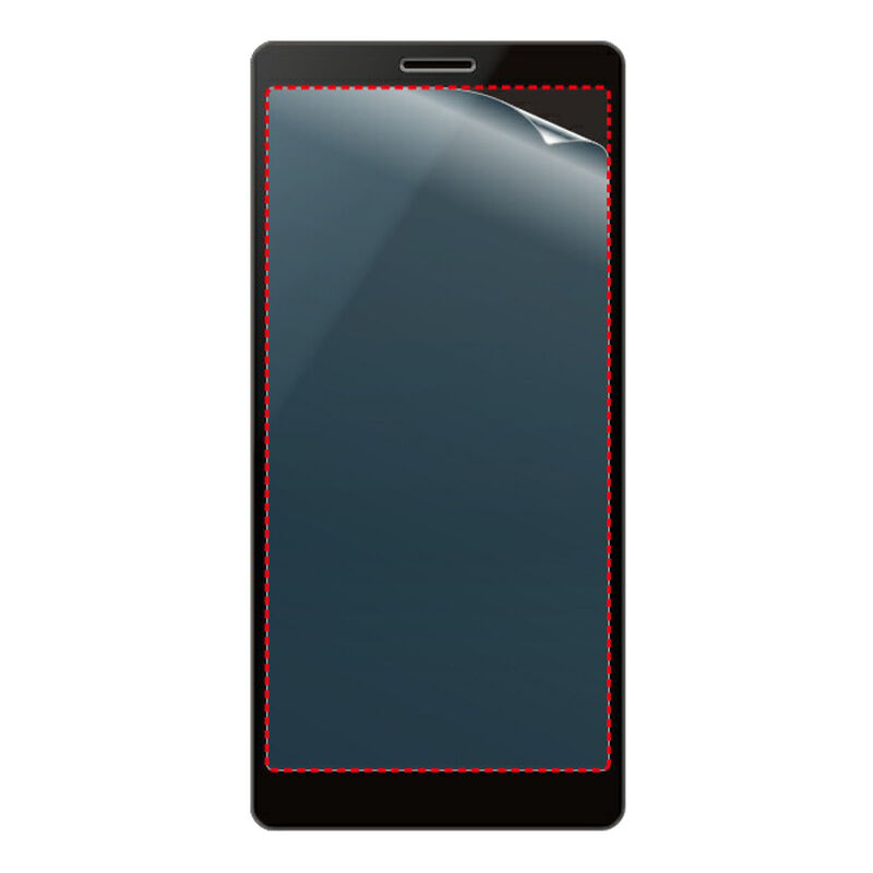 スマートフォン用汎用フィルム/5.6inch/指紋防止/高透明 P-56FLFG