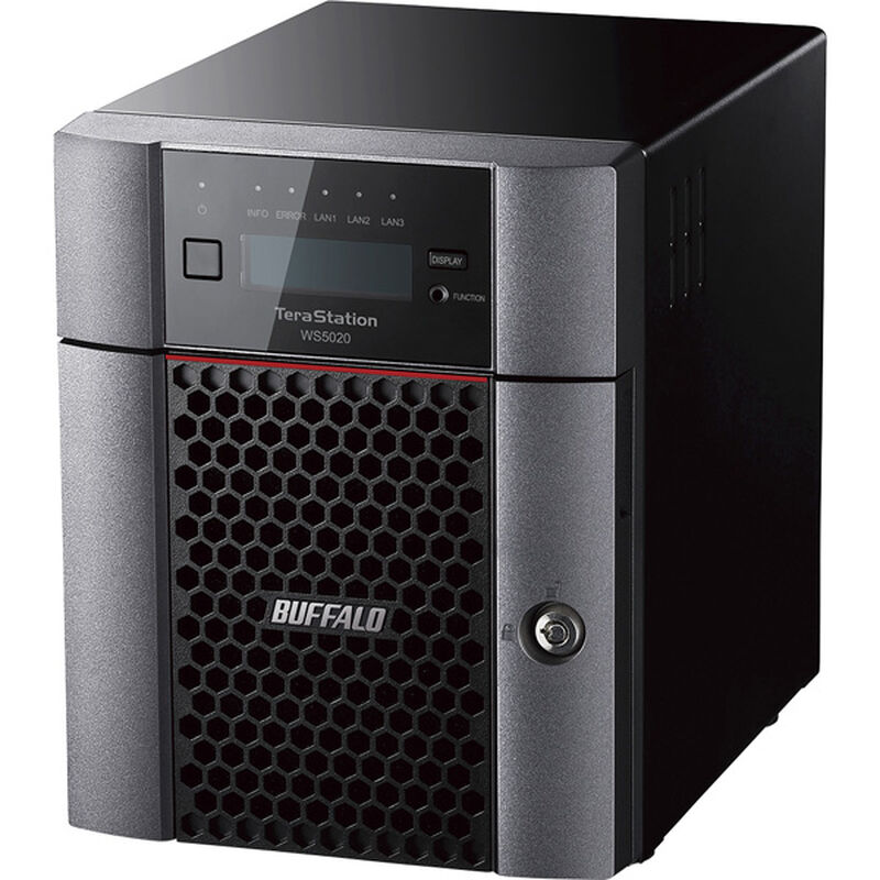 TeraStation WS IoT 2022 for Storage Standard Edition搭載デスクトップNAS 4ベイ 32TB WS5420DN32S2