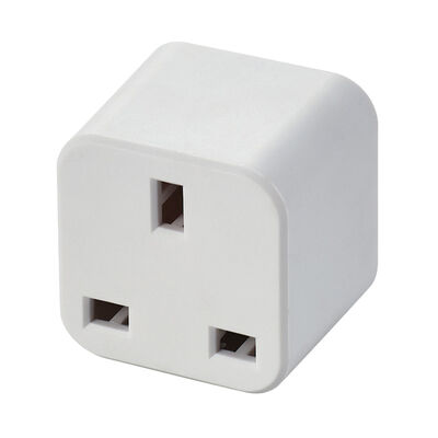 日本用変換プラグ/BFタイプ/ホワイト T-NHPABFWH