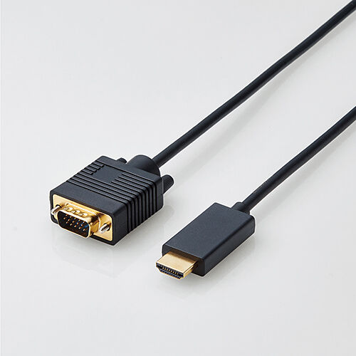 富士通 WEB MART | 変換ケーブル/HDMI - VGA/2.0m/ブラック CAC