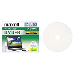 DVD-R4.7GB 10枚 - 外付けハードディスク・ドライブ