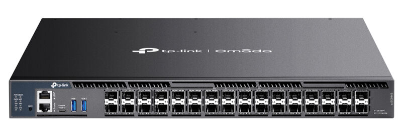 Omada 10Gポート×26 / 25Gスロット×6 スタッカブルL3マネージスイッチ SX6632YF(UN)