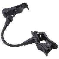 スマートフォン用クリップ式スタンド/アームタイプ/15cm/ブラック P-DSCLP15BK