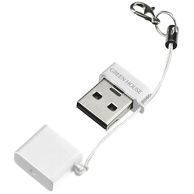 USB2.0カードリーダ/ライタ（microSD） ホワイト GH-CRMR-MMW