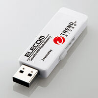 管理ソフト対応セキュリティUSB3.0メモリ(トレンドマイクロ)/2GB/1年ライセンス MF-PUVT302GM1
