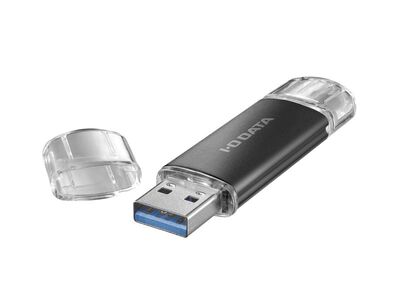 USB-A&USB-C搭載USBメモリー(USB3.2 Gen1) 32GB ブラック U3C-STD32G/K