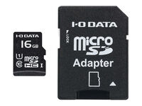 UHS-I UHS スピードクラス1対応microSDHCメモリーカード（SDカード変換アダプタ付） 16GB MSDU1-16GR