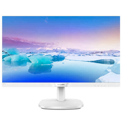 液晶ディスプレイ 23.8型/1920×1080/HDMI、D-Sub、DP/ホワイト/スピーカー:あり/5年保証 243V7QJAW/11