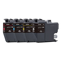 富士通WEB MART] インクカートリッジ お徳用4色パック LC3117-4PK ZD