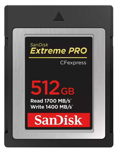 エクストリーム プロ CFexpress Type B カード 512GB SDCFE-512G-JN4NN