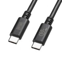 USB 2.0 Type-Cケーブル（PD60W・3m・ブラック） KU-CCP6030BK