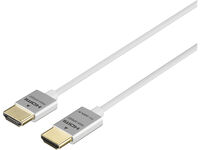 HDMIケーブル スリムタイプ 5m ホワイト BSHD3S50WH