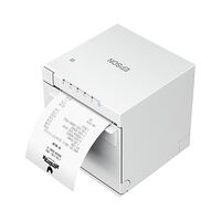 レシートプリンター/スタンダードモデル/USB・有線・無線LAN・Bluetooth・シリアル/ホワイト TM55-611W
