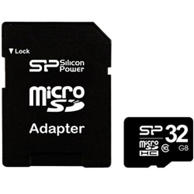 micro SDHCカード 32GB (Class10) 永久保証 (SDHCアダプター付) SP032GBSTH010V10-SP