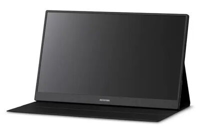 ポータブルモニター (15.6型/1920×1080/USB Type-C×2、Mini HDMI×1/ブラック/スピーカー:なし) DP-DF163S-B