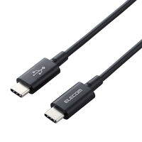 スマホ・タブレット用USBケーブル/USB(C-C)/準高耐久/USB Power Delivery対応/認証品/1.0m/ブラック MPA-CCPS10PNBK