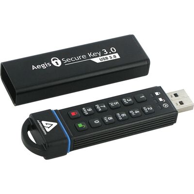 暗証番号方式USBメモリ Aegis Secure Key - USB 3.0 Flash Drive 60GB ASK3-60GB