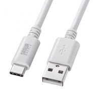 USB 2.0 Type-Cケーブル（C-A・3m・ホワイト） KU-CA30W
