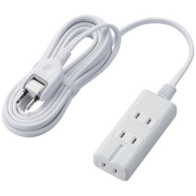 磁石タップ/3個口(内3ピン1)/3m/ホワイト T-KM01-2330WH