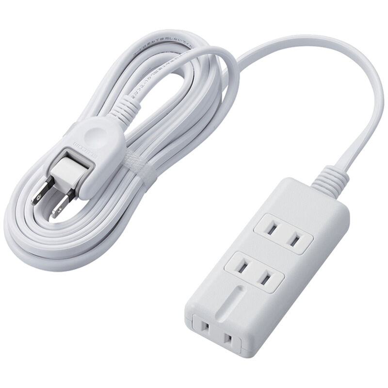 磁石タップ/3個口(内3ピン1)/3m/ホワイト T-KM01-2330WH