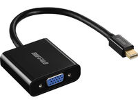 Mini DisplayPort/Thunderbolt-VGA変換アダプタ ブラック BMDPVGBK